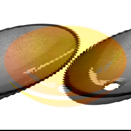 Mexen Mira chiuvetă de baie din sticlă 42 x 42 cm, aurie - 24124250