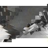 Mexen Next L panou de cadă 1-canat 50 x 150 cm, grafit, auriu - 895-050-000-03-40-50