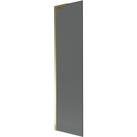 Mexen Next L panou de cadă 1-canat 50 x 150 cm, grafit, auriu - 895-050-000-03-40-50
