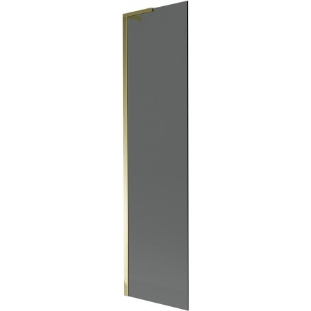 Mexen Next L paravan pentru cadă cu 1 canat 50 x 150 cm, grafit, auriu - 895-050-000-03-40-50