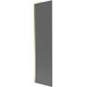 Mexen Next L paravan pentru cadă cu 1 canat 50 x 150 cm, grafit, auriu - 895-050-000-03-40-50