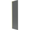 Mexen Next L ecran de cadă 1-aripat 50 x 150 cm, grafit, auriu periat - 895-050-000-03-40-55