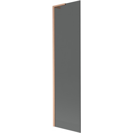 Mexen Next L paravan pentru cadă cu 1 aripă 50 x 150 cm, grafit, cupru periat - 895-050-000-03-40-65