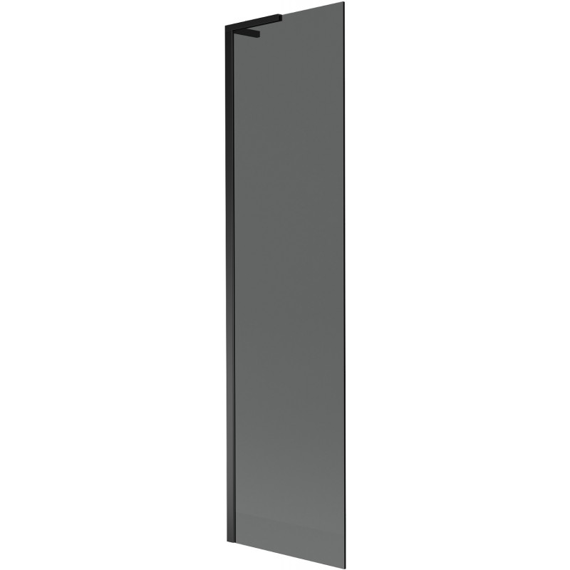 Mexen Next L paravan de cadă 1-canată 50 x 150 cm, grafit, negru - 895-050-000-03-40-70