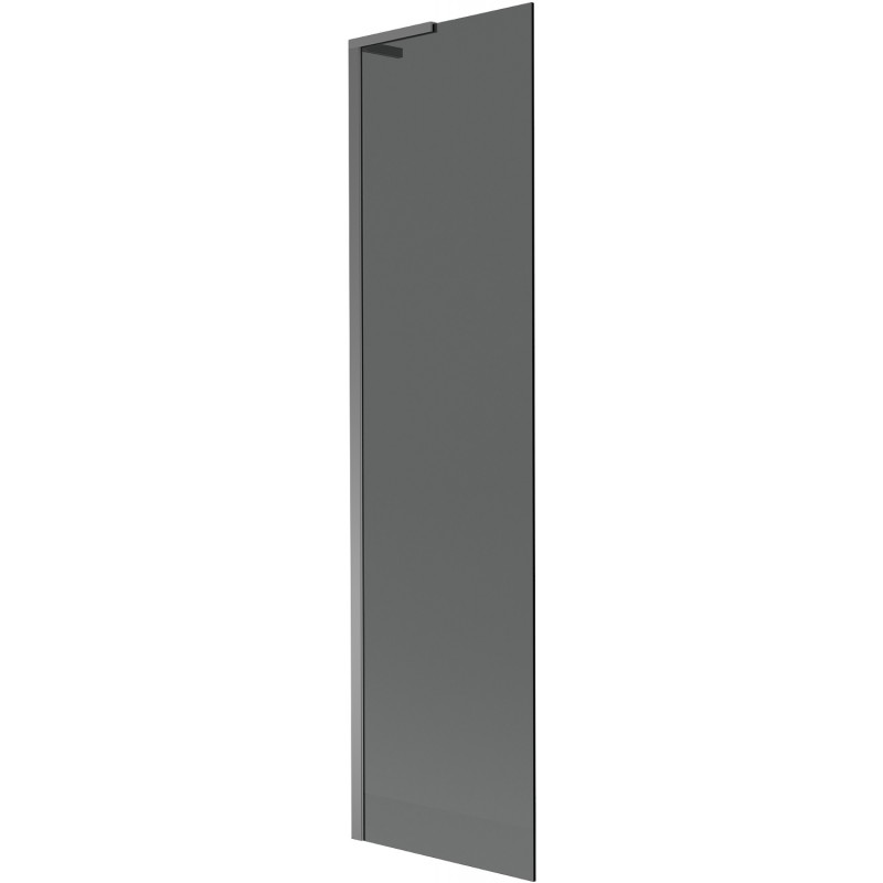 Mexen Next L paravan de cadă 1-canat 50 x 150 cm, grafit, gun metal - 895-050-000-03-40-95