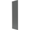 Mexen Next L paravan de cadă 1-canat 50 x 150 cm, grafit, nichel periat - 895-050-000-03-40-97