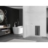 Mexen Kioto+ panou de duș cu suport Walk-in 100 x 200 cm, mat, alb - 800-100-121-20-30