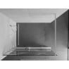 Mexen Kioto+ perete de duș cu raft Walk-in 100 x 200 cm, model alb, alb - 800-100-121-20-97
