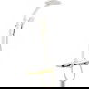 Mexen Bolt set duș montat pe perete cu ploaie și baterie, alb/auriu - 78108-25