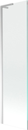 Mexen Next L kádparaván 1-szárnyú 50 x 150 cm, átlátszó, króm - 895-050-000-03-00-01