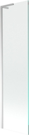 Mexen Next L paravan de cadă 1-canat 50 x 150 cm, transparent, crom - 895-050-000-03-00-01