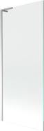 Mexen Next L fürdőkád paraván 1-szárnyú 80 x 150 cm, átlátszó, króm - 895-080-000-03-00-01