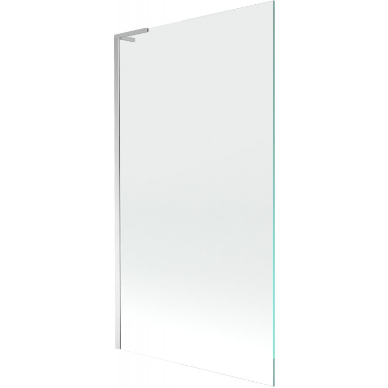 Mexen Next L egyszárnyú fürdőszobai paraván 100 x 150 cm, átlátszó, króm - 895-100-000-03-00-01