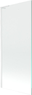 Mexen Next L panou de duș cu un singur panou 80 x 150 cm, transparent, alb - 895-080-000-03-00-20