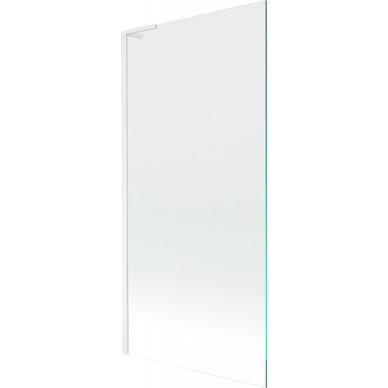 Mexen Next L perete pentru cadă 1-aripa 90 x 150 cm, transparent, alb - 895-090-000-03-00-20