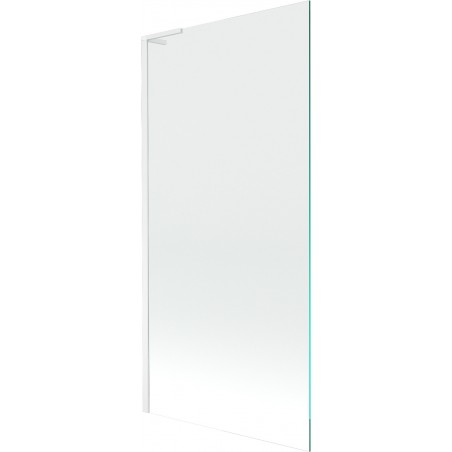 Mexen Next L fürdőkád paraván 1-szárnyú 90 x 150 cm, átlátszó, fehér - 895-090-000-03-00-20