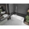 Ecran cadă Mexen Next L 1-folie 100 x 150 cm, transparent, alb - 895-100-000-03-00-20