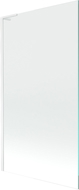 Mexen Next L 1-szárnyú zuhanyfal 100 x 150 cm, átlátszó, fehér - 895-100-000-03-00-20