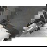 Mexen Next L panou pentru cadă, cu un singur panou, 60 x 150 cm, transparent, auriu - 895-060-000-03-00-50