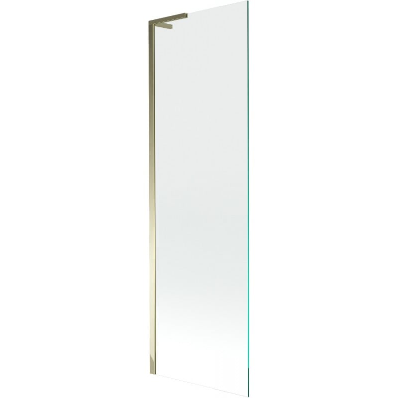Mexen Next L egy szárnyú fürdőkád panel 60 x 150 cm, átlátszó, arany - 895-060-000-03-00-50