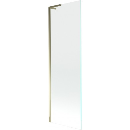Mexen Next L egy szárnyú fürdőkád panel 60 x 150 cm, átlátszó, arany - 895-060-000-03-00-50