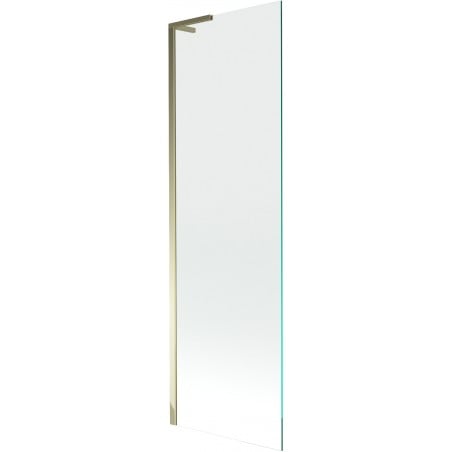 Mexen Next L panou pentru cadă, cu un singur panou, 60 x 150 cm, transparent, auriu - 895-060-000-03-00-50