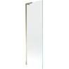Mexen Next L panou pentru cadă, cu un singur panou, 60 x 150 cm, transparent, auriu - 895-060-000-03-00-50