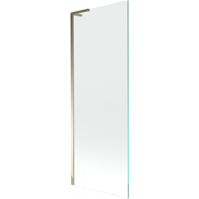 Mexen Next L kádas paraván 1-szárnyú 70 x 150 cm, átlátszó, arany - 895-070-000-03-00-50