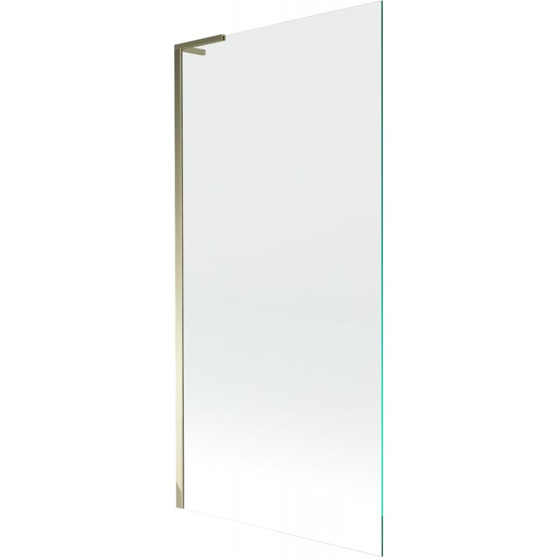 Mexen Next L ecran pentru cadă din sticlă, cu 1 canat, 90 x 150 cm, transparent, auriu - 895-090-000-03-00-50