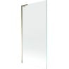 Mexen Next L ecran pentru cadă din sticlă, cu 1 canat, 90 x 150 cm, transparent, auriu - 895-090-000-03-00-50