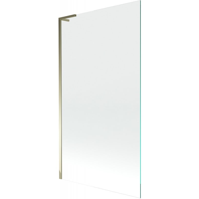 Mexen Next L ecran de cadă cu 1 panou de 100 x 150 cm, transparent, auriu - 895-100-000-03-00-50