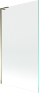 Mexen Next L ecran de cadă cu 1 panou de 100 x 150 cm, transparent, auriu - 895-100-000-03-00-50