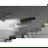 Mexen Next L ecran de cadă cu 1 panou de 100 x 150 cm, transparent, auriu - 895-100-000-03-00-50