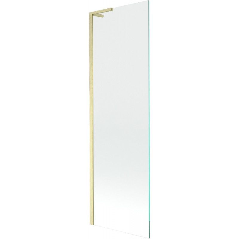 Mexen Next L paravan cadă 1-batant 60 x 150 cm, transparent, auriu mat - 895-060-000-03-00-55