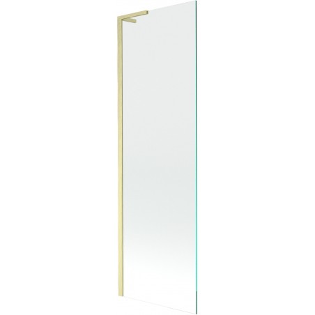 Mexen Next L paravan cadă 1-batant 60 x 150 cm, transparent, auriu mat - 895-060-000-03-00-55