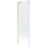 Mexen Next L paravan cadă 1-batant 60 x 150 cm, transparent, auriu mat - 895-060-000-03-00-55