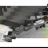 Mexen Next L paravan cadă 1-batant 100 x 150 cm, transparent, auriu periat - 895-100-000-03-00-55