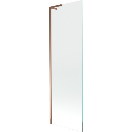 Mexen Next L paravan de baie cu 1 canat 60 x 150 cm, transparent, aur roz - 895-060-000-03-00-60