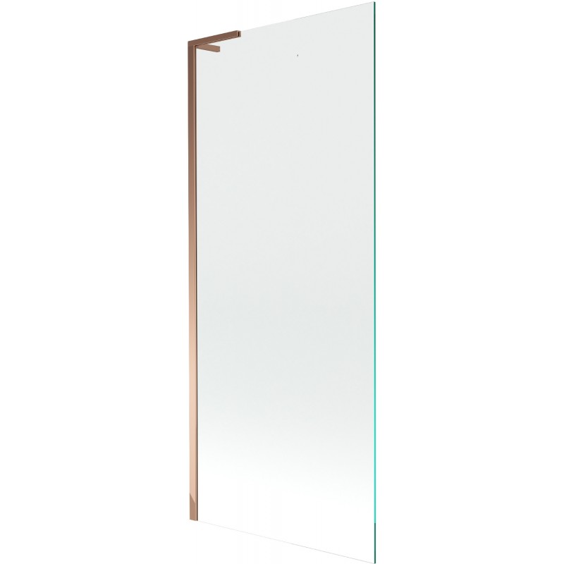 Paravan cadă Mexen Next L, 1-panou 80 x 150 cm, transparent, aur roz - 895-080-000-03-00-60