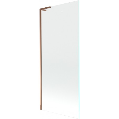Paravan cadă Mexen Next L, 1-panou 80 x 150 cm, transparent, aur roz - 895-080-000-03-00-60