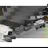 Mexen Next L paravan cadă cu un singur panou 80 x 150 cm, transparent, cupru periat - 895-080-000-03-00-65