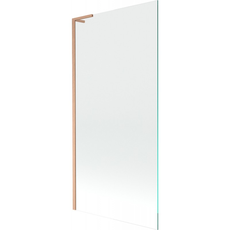 Mexen Next L panou cadă 1-aripat 90 x 150 cm, transparent, cupru periat - 895-090-000-03-00-65