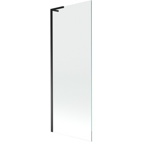 Paravan de baie Mexen Next L cu 1 canat 70 x 150 cm, transparent, negru - 895-070-000-03-00-70