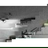 Mexen Next L paravan de cadă cu 1 panou 100 x 150 cm, transparent, negru - 895-100-000-03-00-70