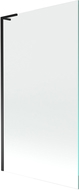 Mexen Next L kádparaván 1-szárnyú 100 x 150 cm, átlátszó, fekete - 895-100-000-03-00-70