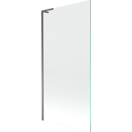 Mexen Next L paravan cadă 1-canat 90 x 150 cm, transparent, metal gri - 895-090-000-03-00-95