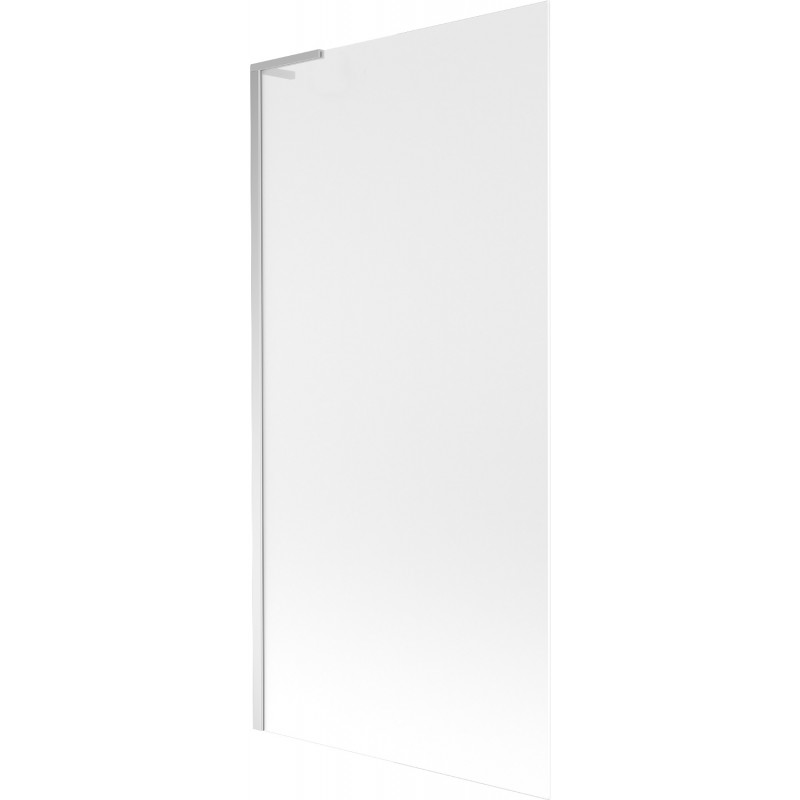 Mexen Next L egyajtós kádparaván 90 x 150 cm, jégvirág, króm - 895-090-000-03-30-01