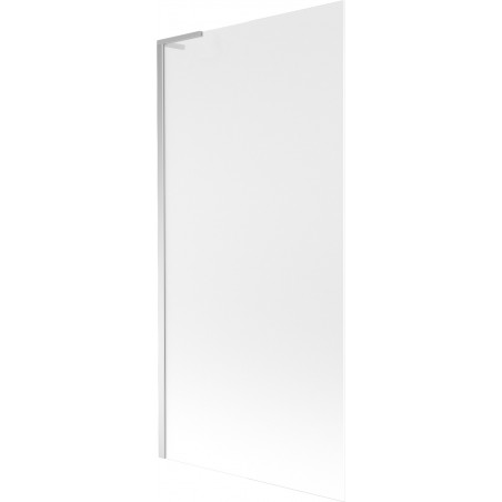 Mexen Next L egyajtós kádparaván 90 x 150 cm, jégvirág, króm - 895-090-000-03-30-01