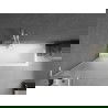 Mexen Next L paravan cadă 1-pliabil 70 x 150 cm, înghețat, alb - 895-070-000-03-30-20