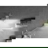 Mexen Next L paravan de cadă cu 1 ușă 90 x 150 cm, mat, alb - 895-090-000-03-30-20